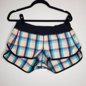 Lululemon| Multicolored Plaid Shorts
